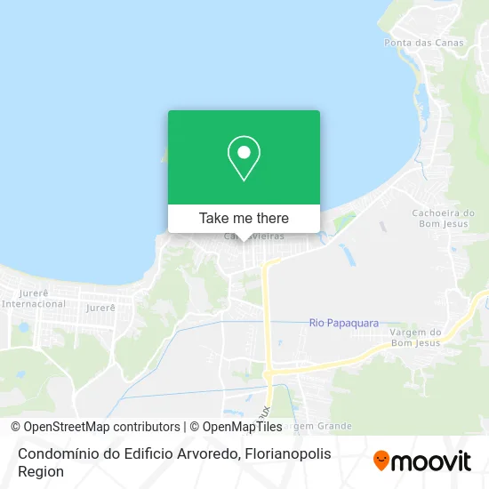 Condomínio do Edificio Arvoredo map
