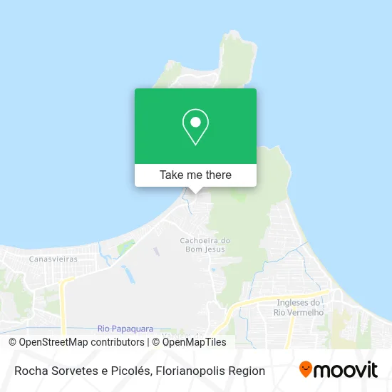Rocha Sorvetes e Picolés map