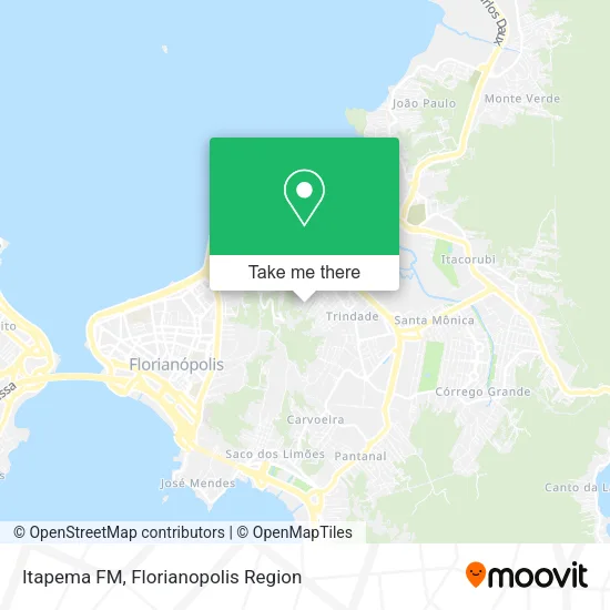 Itapema FM map