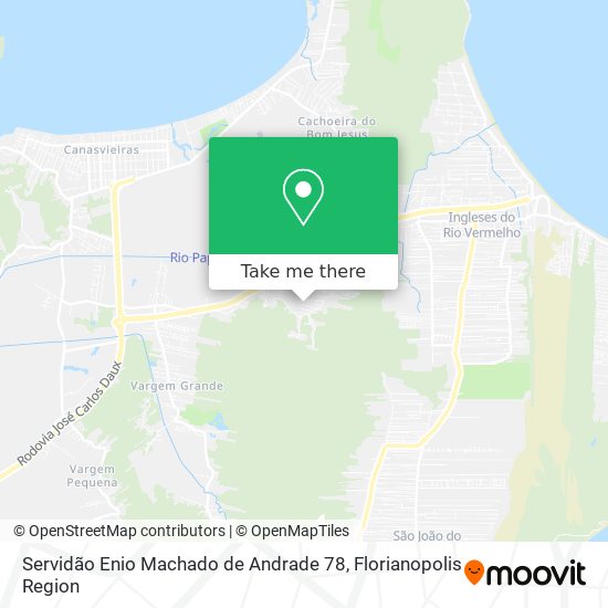 Servidão Enio Machado de Andrade 78 map