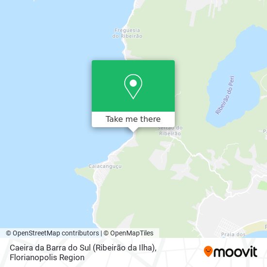 Caeira da Barra do Sul (Ribeirão da Ilha) map