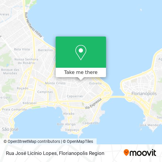 Rua José Licínio Lopes map