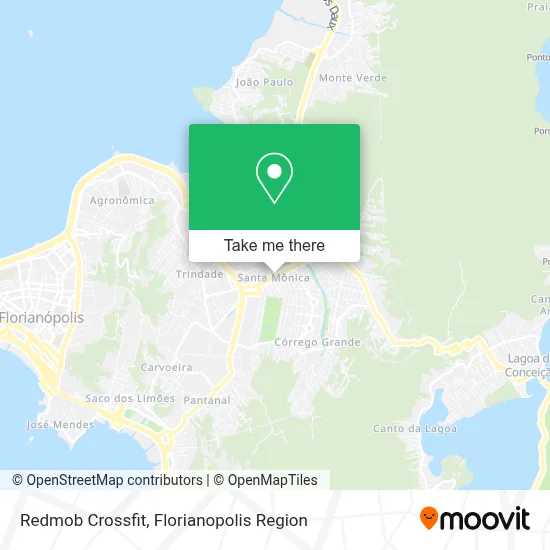 Redmob Crossfit map