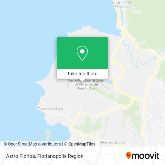 Astro Floripa map
