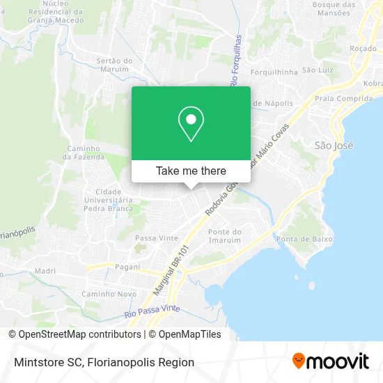 Mintstore SC map