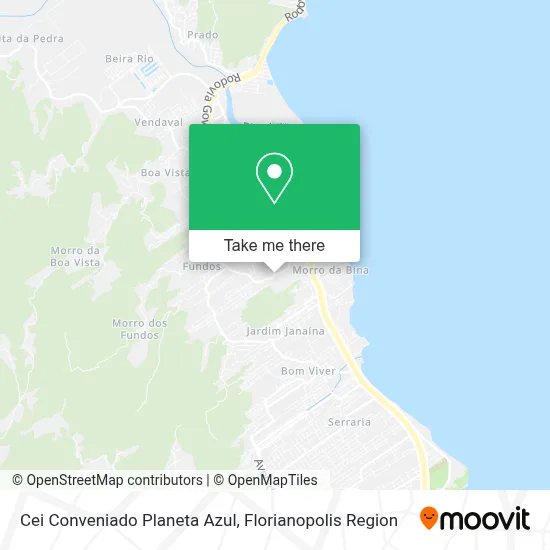 Cei Conveniado Planeta Azul map