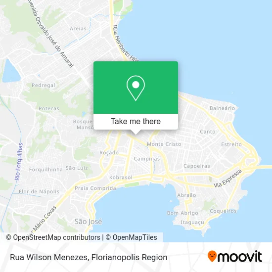 Rua Wilson Menezes map
