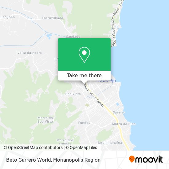 Beto Carrero World map