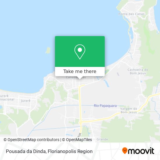 Pousada da Dinda map