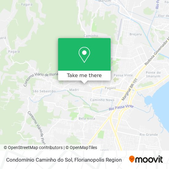 Condomínio Caminho do Sol map