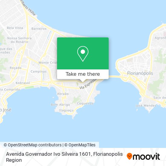 Avenida Governador Ivo Silveira 1601 map