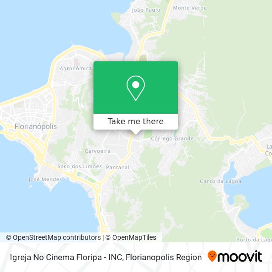 Igreja No Cinema Floripa - INC map