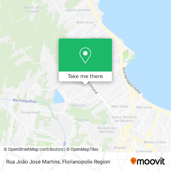 Rua João José Martins map