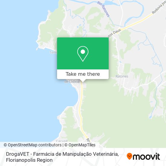DrogaVET - Farmácia de Manipulação Veterinária map