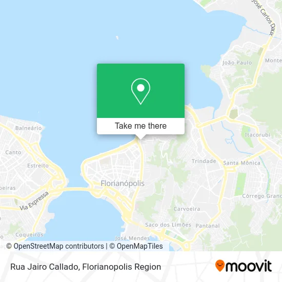 Rua Jairo Callado map