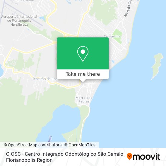 CIOSC - Centro Integrado Odontólogico São Camilo map