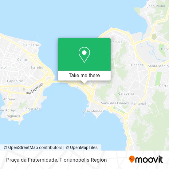 Praça da Fraternidade map