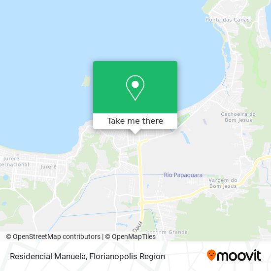 Residencial Manuela map