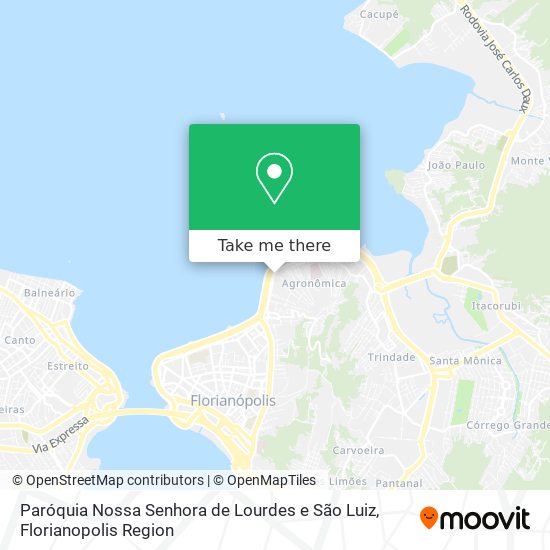 Paróquia Nossa Senhora de Lourdes e São Luiz map