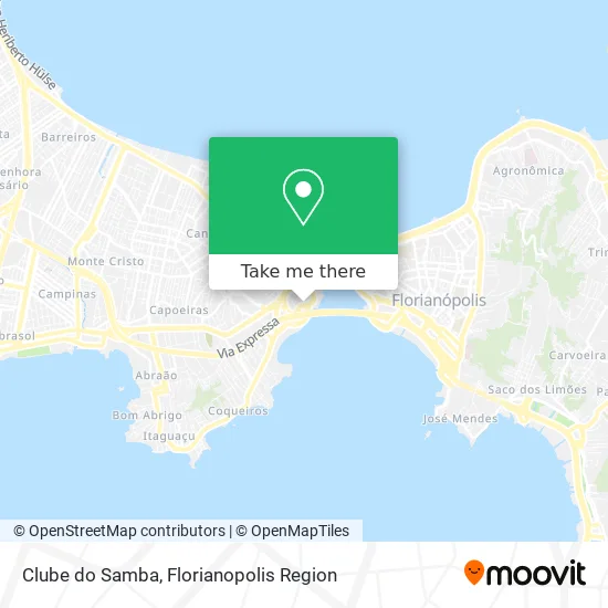 Clube do Samba map