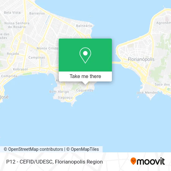 P12 - CEFID/UDESC map