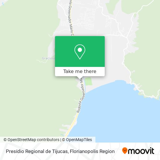 Presídio Regional de Tijucas map