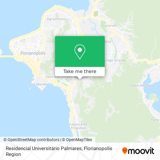 Residencial Universitário Palmares map