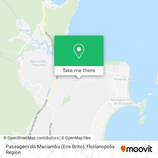Passagem do Maciambu (Ens Brito) map