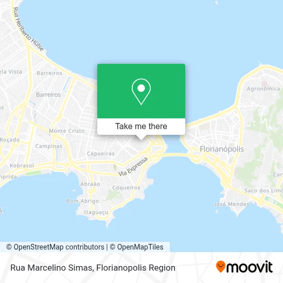 Rua Marcelino Simas map