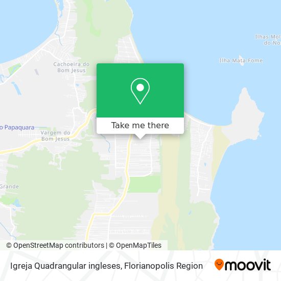 Igreja Quadrangular ingleses map