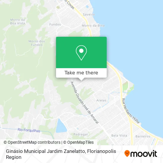 Ginásio Municipal Jardim Zanelatto map