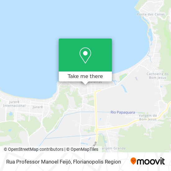 Rua Professor Manoel Feijó map