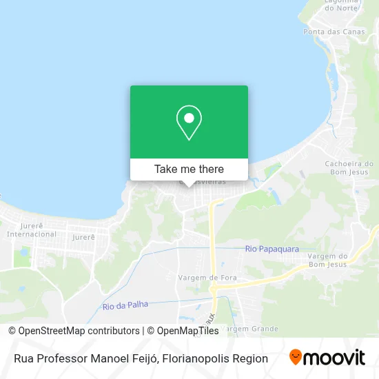 Rua Professor Manoel Feijó map