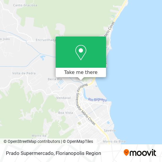 Prado Supermercado map