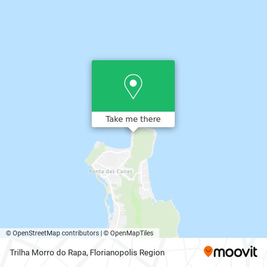 Trilha Morro do Rapa map