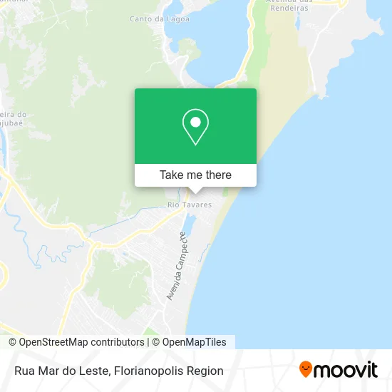 Rua Mar do Leste map