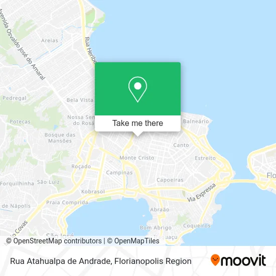 Rua Atahualpa de Andrade map