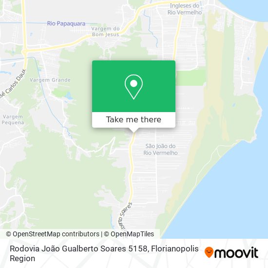 Rodovia João Gualberto Soares 5158 map