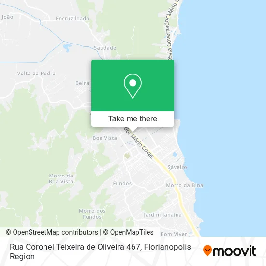 Rua Coronel Teixeira de Oliveira 467 map