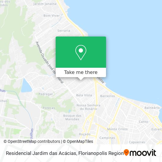 Residencial Jardim das Acácias map