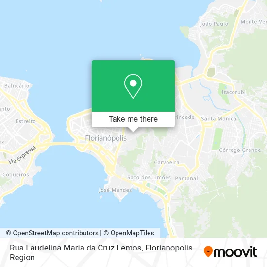Rua Laudelina Maria da Cruz Lemos map