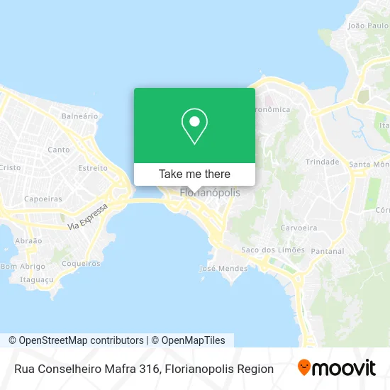 Rua Conselheiro Mafra 316 map