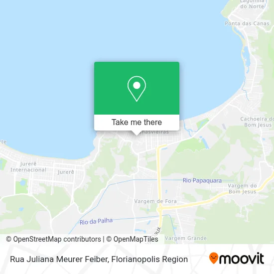 Rua Juliana Meurer Feiber map