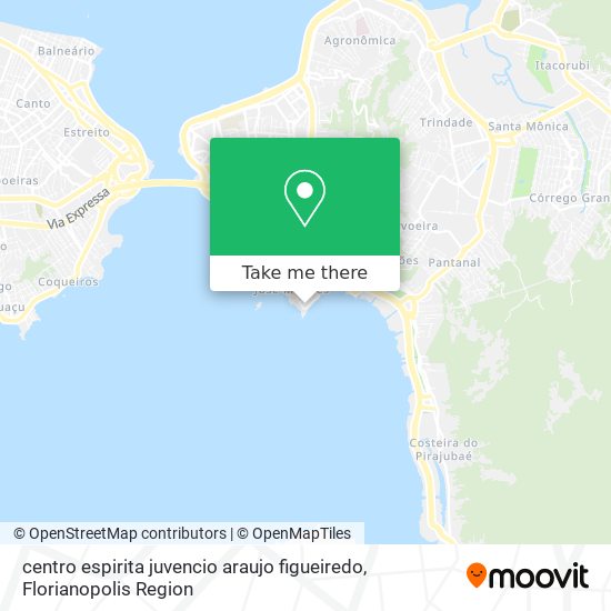 centro espirita juvencio araujo figueiredo map