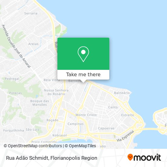 Rua Adão Schmidt map