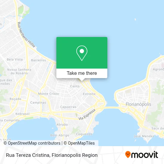 Rua Tereza Cristina map