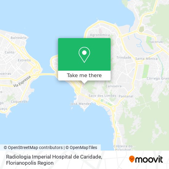 Radiologia Imperial Hospital de Caridade map