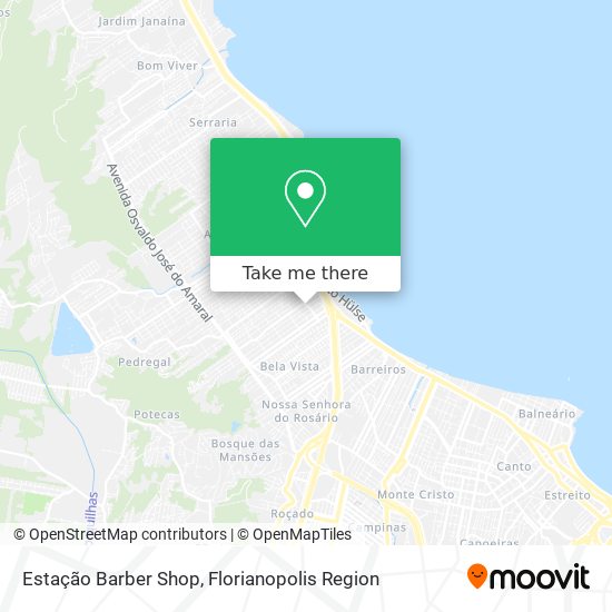 Estação Barber Shop map