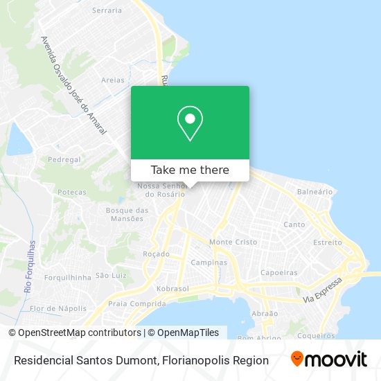 Residencial Santos Dumont map
