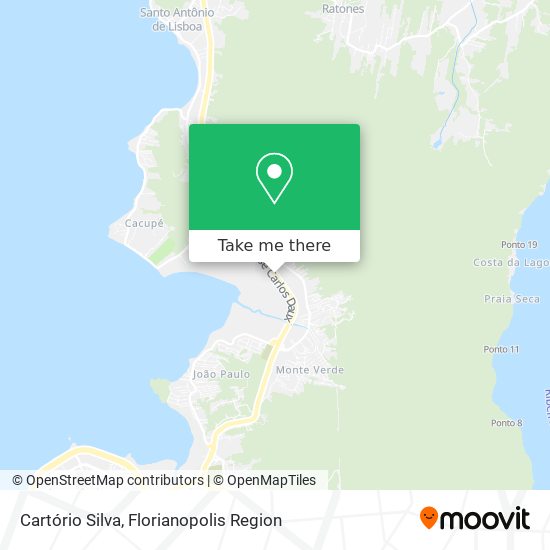 Cartório Silva map